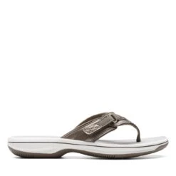 Clarks BREEZE SEA Pewter Synthetic