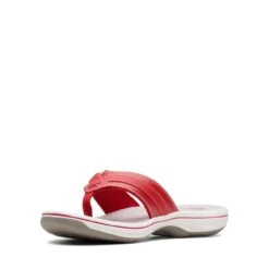 Clarks BREEZE SEA Red Synthetic -Clarks Shoes Store 26125718 W 4