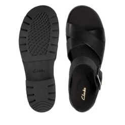 Clarks Orinoco Strap Black Leather -Clarks Shoes Store 26147746 W 7