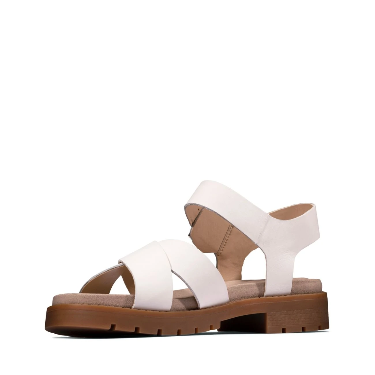 Clarks Orinoco Strap White Leather 7 Clarks Orinoco Strap White Leather - Image 5