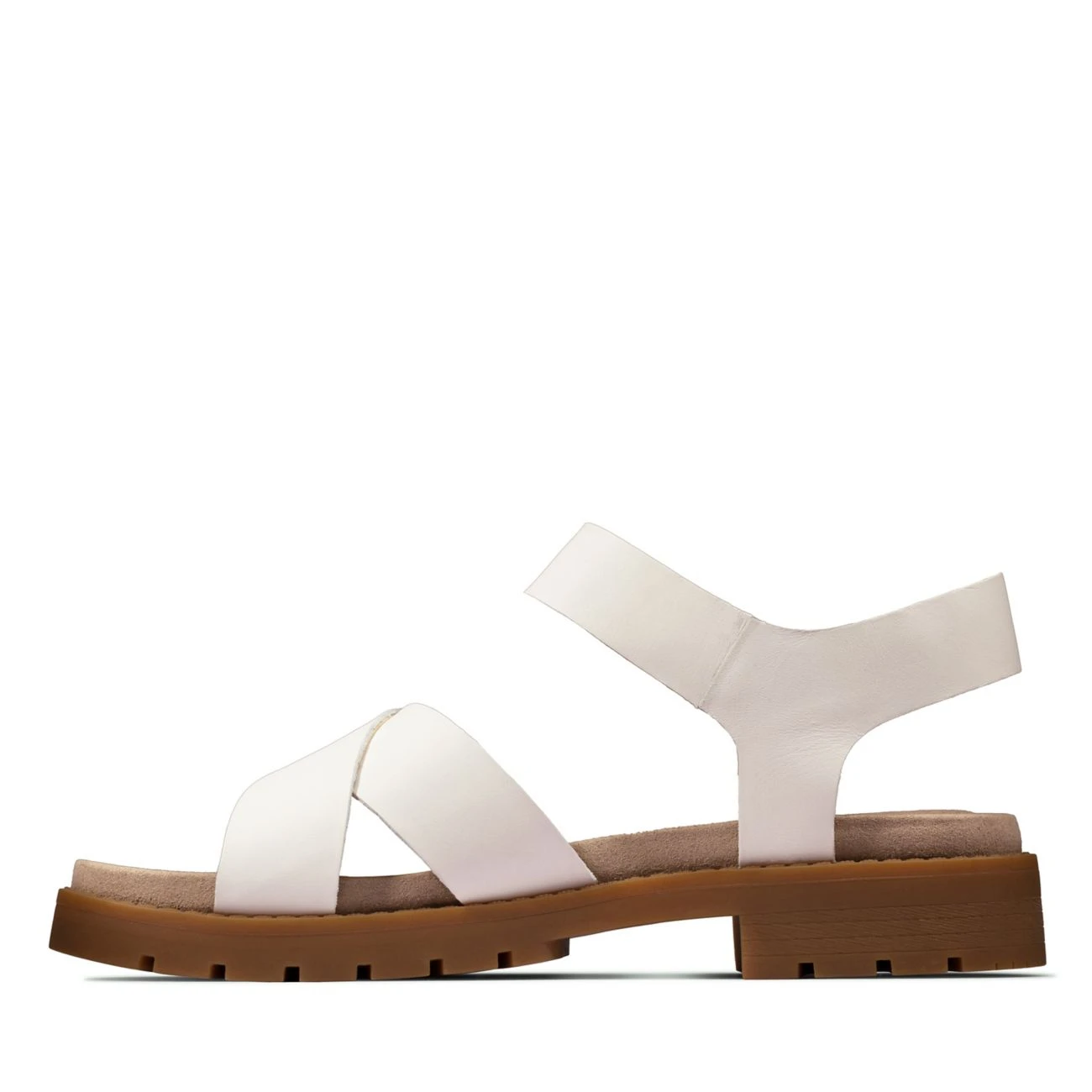 Clarks Orinoco Strap White Leather 8 Clarks Orinoco Strap White Leather - Image 6