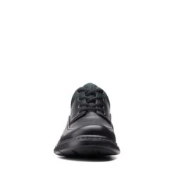 Clarks Un Brawley Lace Black Leather -Clarks Shoes Store 26151336 W 3