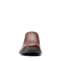 Clarks Un Brawley Step Mahogany Leather -Clarks Shoes Store 26151784 W 3