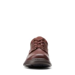 Clarks Un Brawley Lace Mahogany Leather -Clarks Shoes Store 26151789 W 3