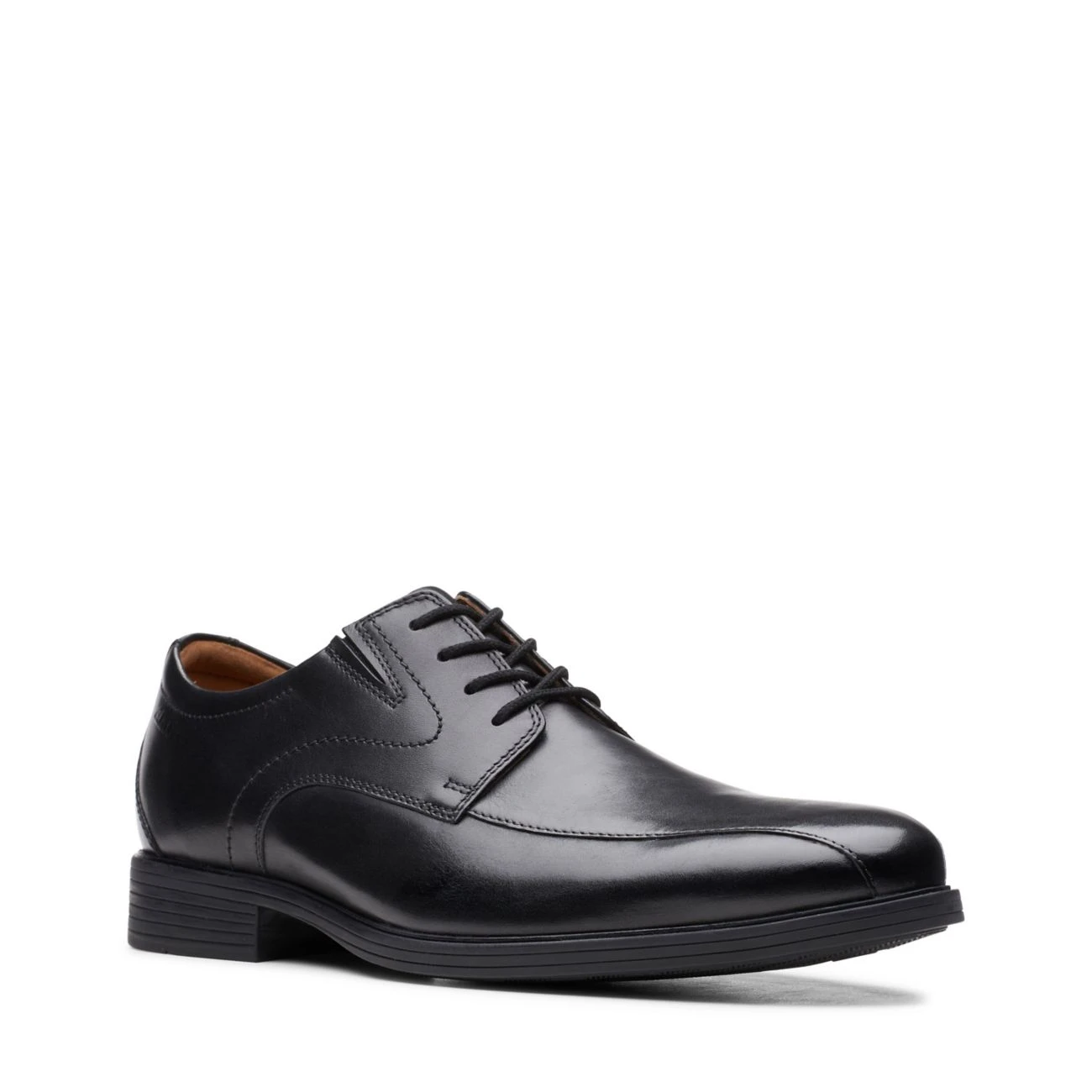 Clarks Whiddon Pace Black Leather 4 Clarks Whiddon Pace Black Leather - Image 2