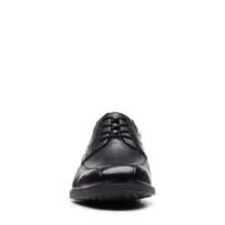 Clarks Whiddon Pace Black Leather 10 Clarks Whiddon Pace Black Leather -Clarks Shoes Store 26152909 W 3