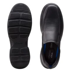 Clarks Bradley Step Black Tumbled Leather 11 Clarks Bradley Step Black Tumbled Leather -Clarks Shoes Store 26153157 W 7