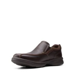 Clarks Bradley Step Brown Tumbled -Clarks Shoes Store 26153159 W 4