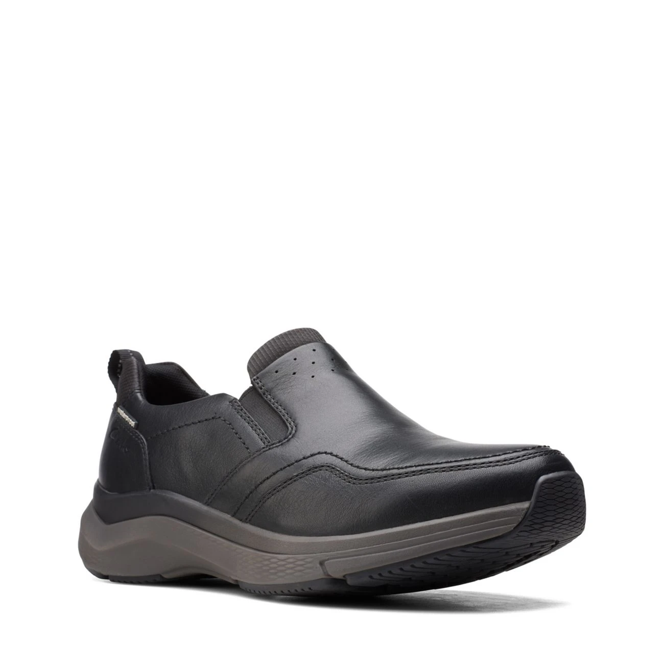 Clarks Wave 2.0 Edge Black Leather 4 Clarks Wave 2.0 Edge Black Leather - Image 2