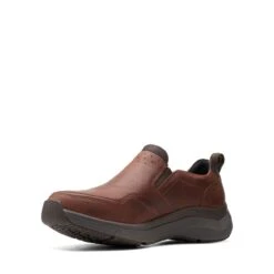 Clarks Wave 2.0 Edge Brown Oily 12 Clarks Wave 2.0 Edge Brown Oily -Clarks Shoes Store 26155109 W 4