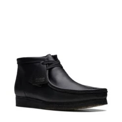 Clarks Wallabee Boot Black Leather 13 Clarks Wallabee Boot Black Leather -Clarks Shoes Store 26155512 W 2