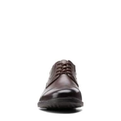 Clarks Whiddon Cap Dark Brown -Clarks Shoes Store 26156672 W 3