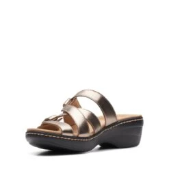 Clarks Merliah Karli Metallic -Clarks Shoes Store 26158230 W 4