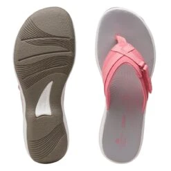 Clarks BREEZE SEA Bright Pink Syn -Clarks Shoes Store 26158709 W 7