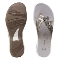 Clarks Brinkley Flora Pewter -Clarks Shoes Store 26159855 W 7