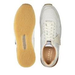 Clarks Tor Run White Combi -Clarks Shoes Store 26160482 W 7
