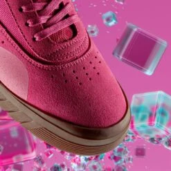 Clarks Cica Youth Pink Suede -Clarks Shoes Store 26161447 W 13