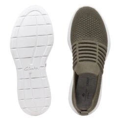 Clarks Ezera Walk Dark Olive -Clarks Shoes Store 26163025 W 7