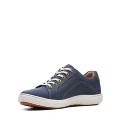 Clarks Nalle Lace Navy Nubuck -Clarks Shoes Store 26163570 W 4