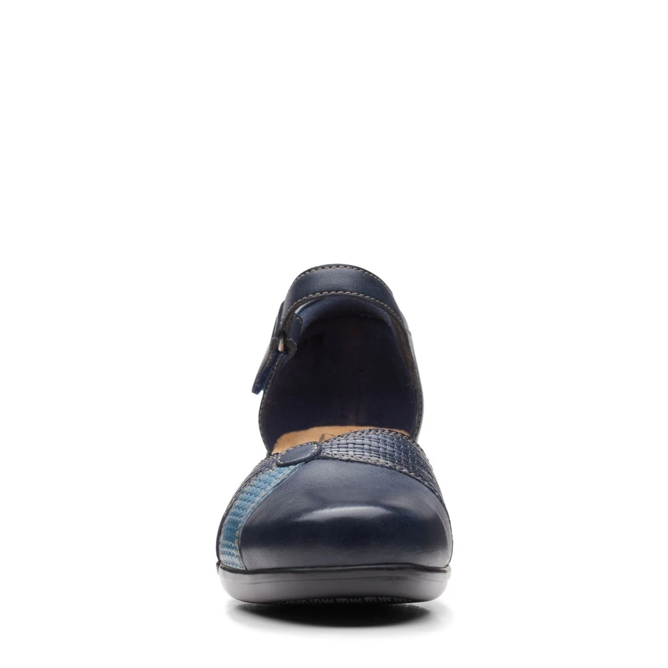 Clarks Emily Rae Navy Combination 5 Clarks Emily Rae Navy Combination - Image 3