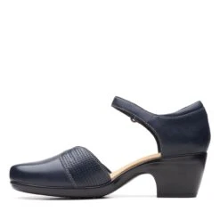 Clarks Emily Rae Navy Combination 13 Clarks Emily Rae Navy Combination -Clarks Shoes Store 26164673 W 5