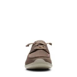 Clarks Gorwin Moc Brown Nubuck -Clarks Shoes Store 26164686 W 3