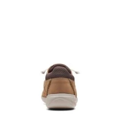 Clarks Gorwin Moc Dark Sand Nubuck -Clarks Shoes Store 26164691 W 6