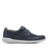 Clarks Gorwin Moc Navy Nubuck 2 Clarks Gorwin Moc Navy Nubuck -Clarks Shoes Store 26164694 W 1