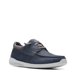 Clarks Gorwin Moc Navy Nubuck 10 Clarks Gorwin Moc Navy Nubuck -Clarks Shoes Store 26164694 W 2
