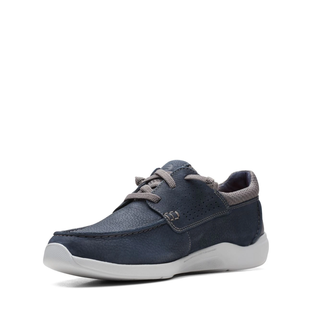 Clarks Gorwin Moc Navy Nubuck 6 Clarks Gorwin Moc Navy Nubuck - Image 4