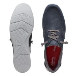 Clarks Gorwin Moc Navy Nubuck 15 Clarks Gorwin Moc Navy Nubuck -Clarks Shoes Store 26164694 W 7