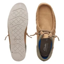 Clarks ShacreLite Moc Dark Sand Combi -Clarks Shoes Store 26164705 W 7