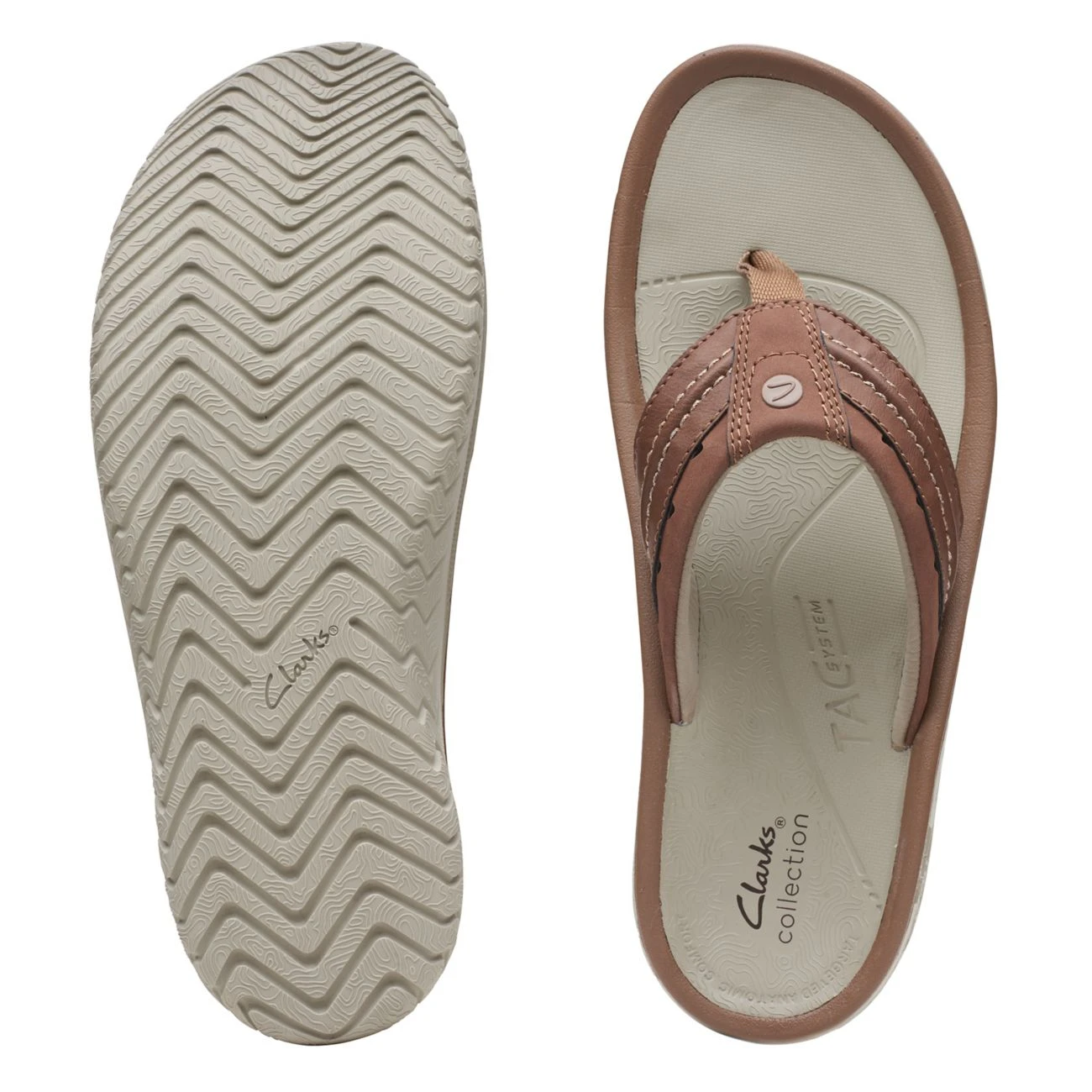 Clarks Wesley Post Tan 9 Clarks Wesley Post Tan - Image 7