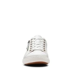 Clarks Nalle Lace White Leather 13 Clarks Nalle Lace White Leather -Clarks Shoes Store 26165001 W 3