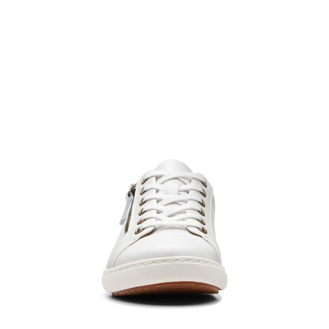 Clarks Nalle Lace White Leather 6 Clarks Nalle Lace White Leather - Image 4
