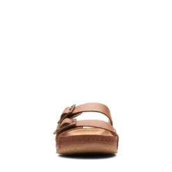 Clarks Brookleigh Sun Dark Tan Leather 11 Clarks Brookleigh Sun Dark Tan Leather -Clarks Shoes Store 26165051 W 3