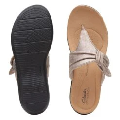 Clarks Laurieann Rae Taupe Metallic 15 Clarks Laurieann Rae Taupe Metallic -Clarks Shoes Store 26165388 W 7