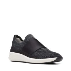 Clarks Un Rio Knit Black Knit -Clarks Shoes Store 26165487 W 2