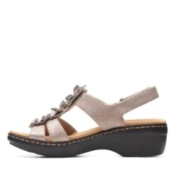 Clarks Merliah Sheryl Taupe Metallic 13 Clarks Merliah Sheryl Taupe Metallic -Clarks Shoes Store 26165587 W 5