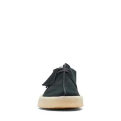 Clarks Trek Cup Black Suede -Clarks Shoes Store 26165826 W 3