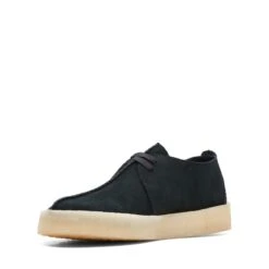 Clarks Trek Cup Black Suede -Clarks Shoes Store 26165826 W 4