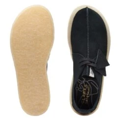 Clarks Trek Cup Black Suede -Clarks Shoes Store 26165826 W 7