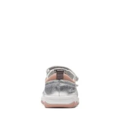 Clarks Clowder Print Toddler Silver -Clarks Shoes Store 26166120 W 6