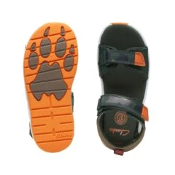 Clarks Clowder Print Kid Khaki Combi 19 Clarks Clowder Print Kid Khaki Combi -Clarks Shoes Store 26166123 W 7