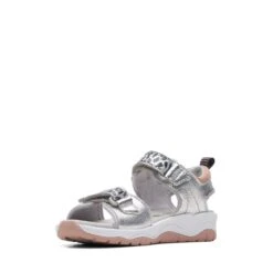 Clarks Clowder Print Kid Silver 12 Clarks Clowder Print Kid Silver -Clarks Shoes Store 26166127 W 4