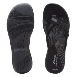 Clarks Brinkley Flora Black/Black -Clarks Shoes Store 26167182 W 7