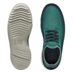 Clarks Origin2 Green Knit -Clarks Shoes Store 26167361 W 7
