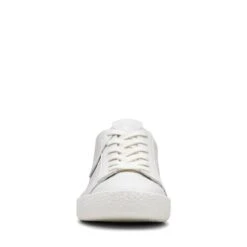 Clarks Craft Cup Walk White Leather -Clarks Shoes Store 26167544 W 3