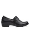 Clarks Angie Poppy Black Leather 2 Clarks Angie Poppy Black Leather -Clarks Shoes Store 26167641 W 1
