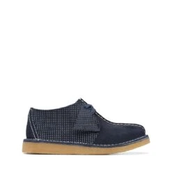Clarks Desert Trek Older Navy Combination